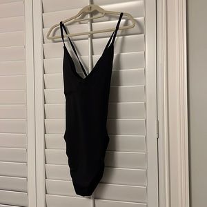 Trina Turk Black One Piece Bathing Suit 14